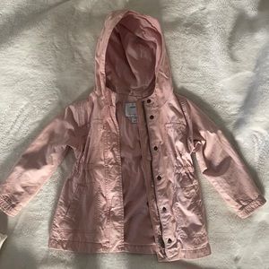 Toddler girls Pink Parka Like New